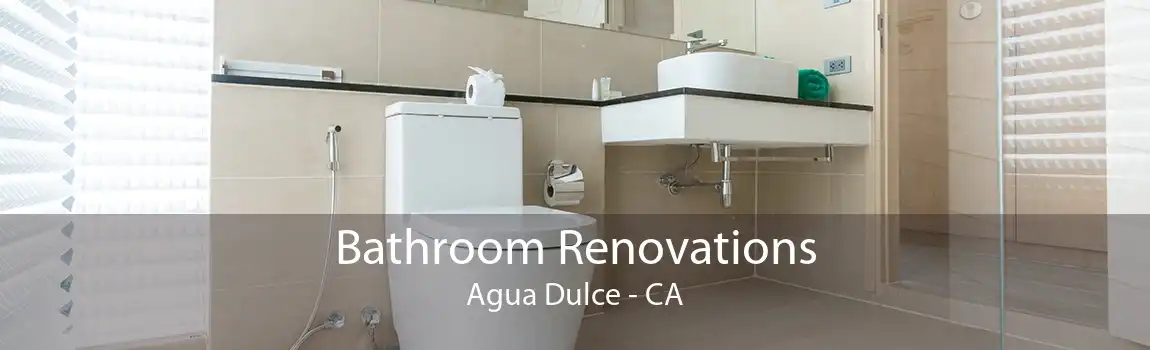 Bathroom Renovations Agua Dulce - CA