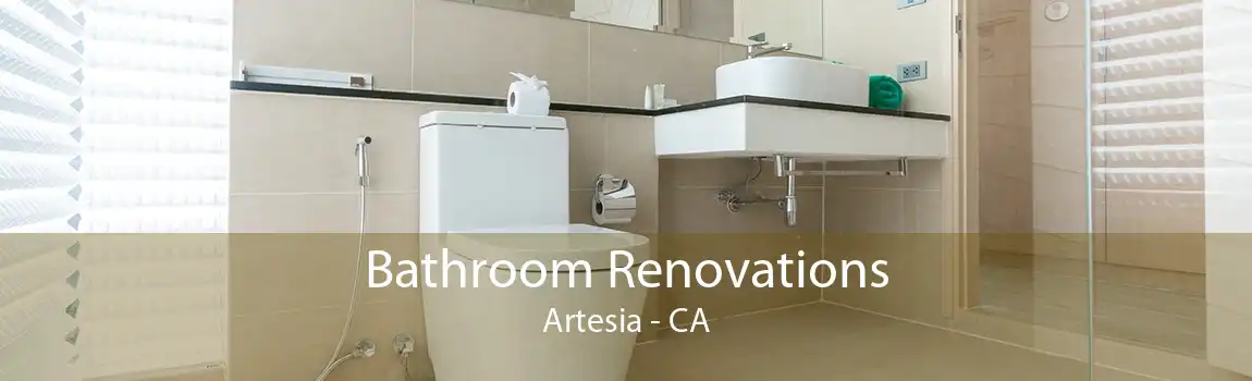 Bathroom Renovations Artesia - CA