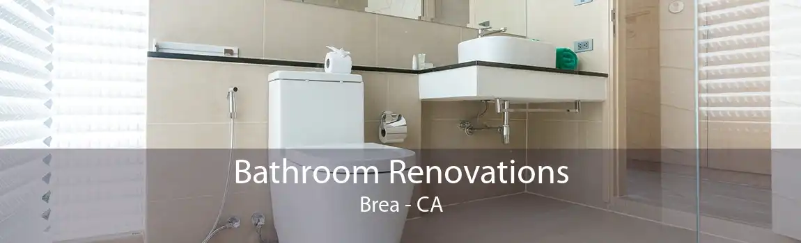 Bathroom Renovations Brea - CA
