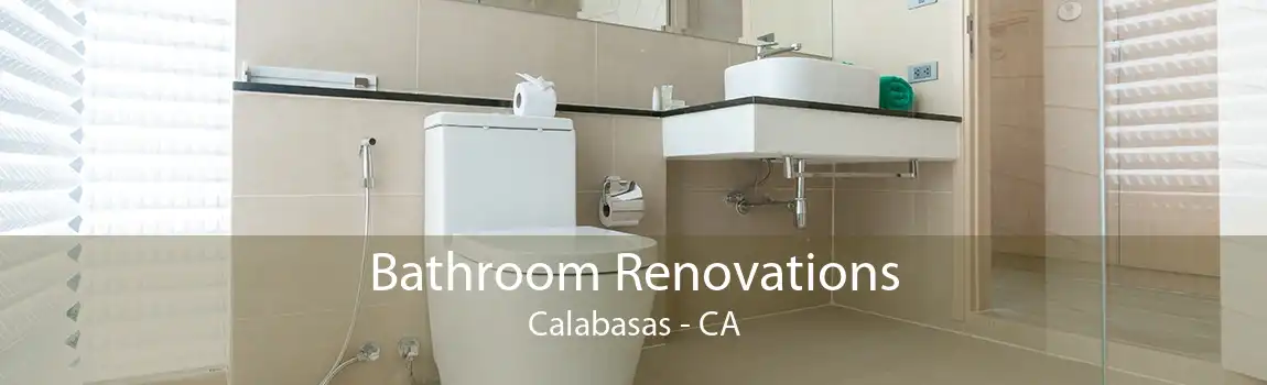 Bathroom Renovations Calabasas - CA
