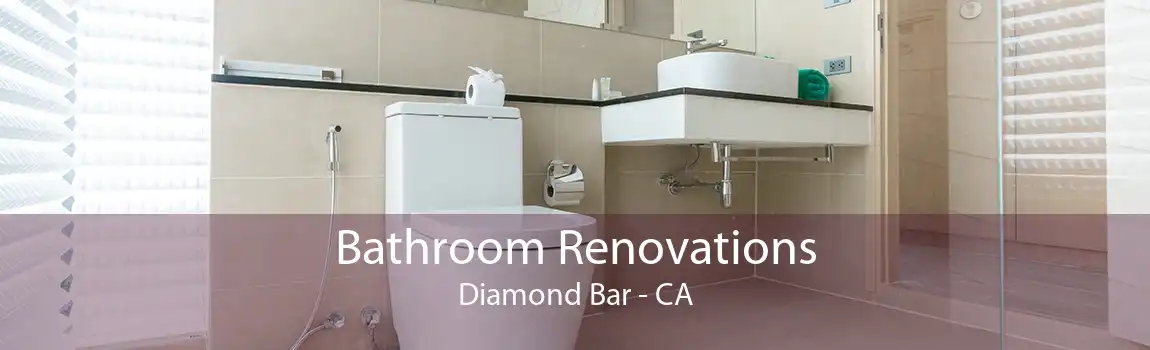 Bathroom Renovations Diamond Bar - CA