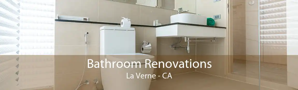 Bathroom Renovations La Verne - CA