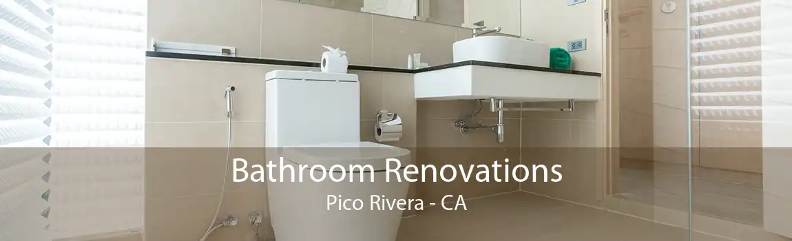 Bathroom Renovations Pico Rivera - CA
