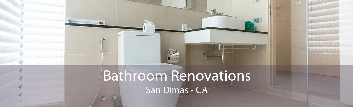 Bathroom Renovations San Dimas - CA