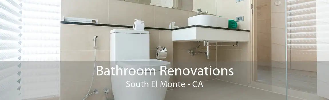 Bathroom Renovations South El Monte - CA