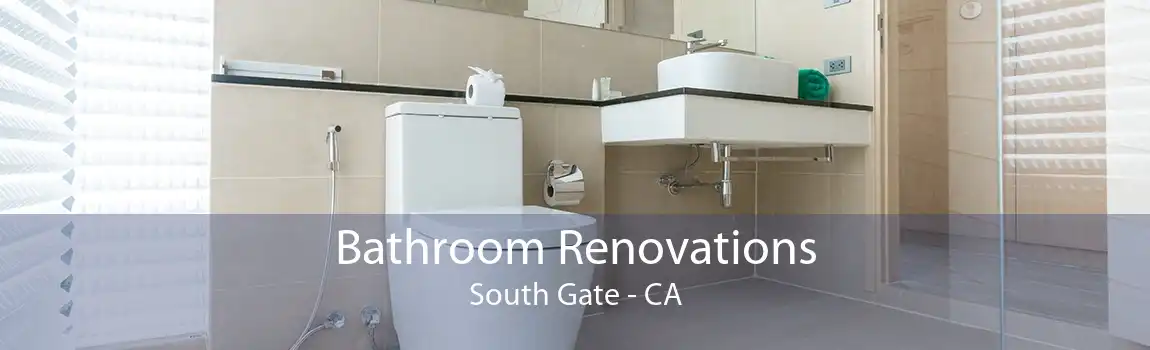 Bathroom Renovations South Gate - CA
