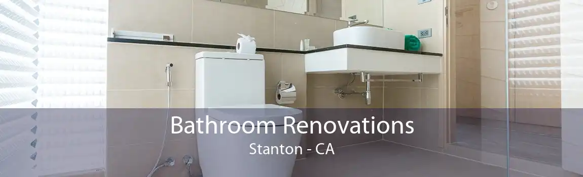 Bathroom Renovations Stanton - CA