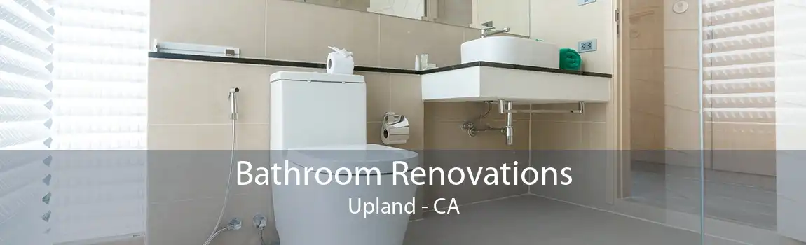 Bathroom Renovations Upland - CA
