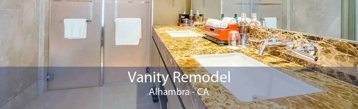 Vanity Remodel Alhambra - CA