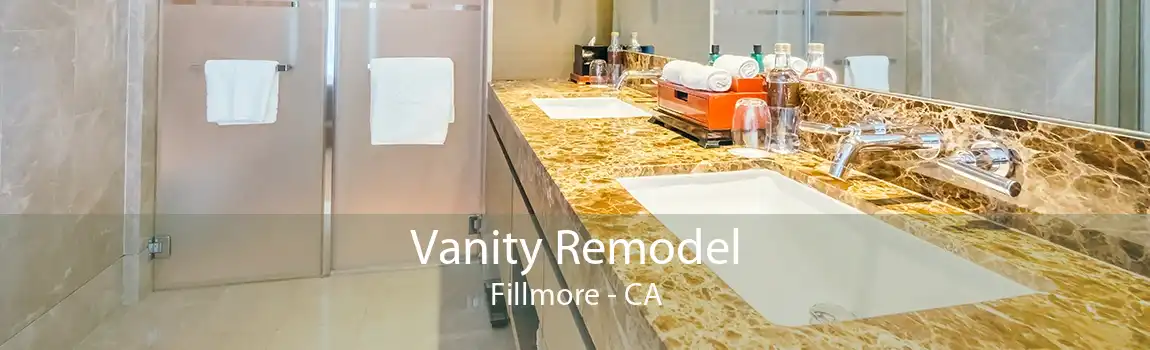 Vanity Remodel Fillmore - CA