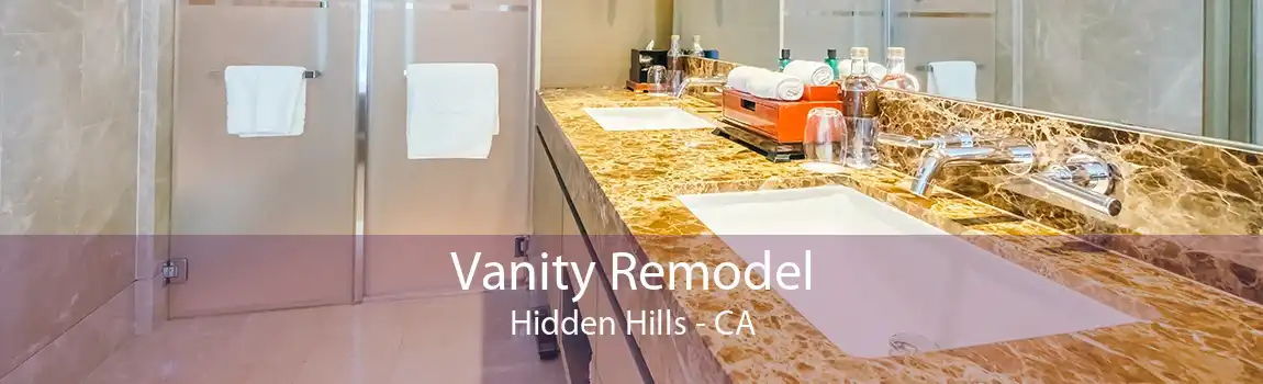 Vanity Remodel Hidden Hills - CA