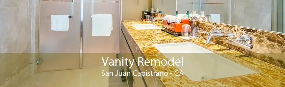 Vanity Remodel San Juan Capistrano - CA